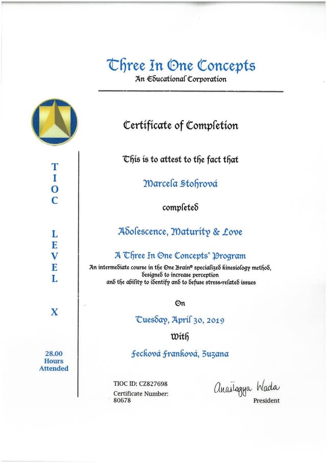 Certifikát 24